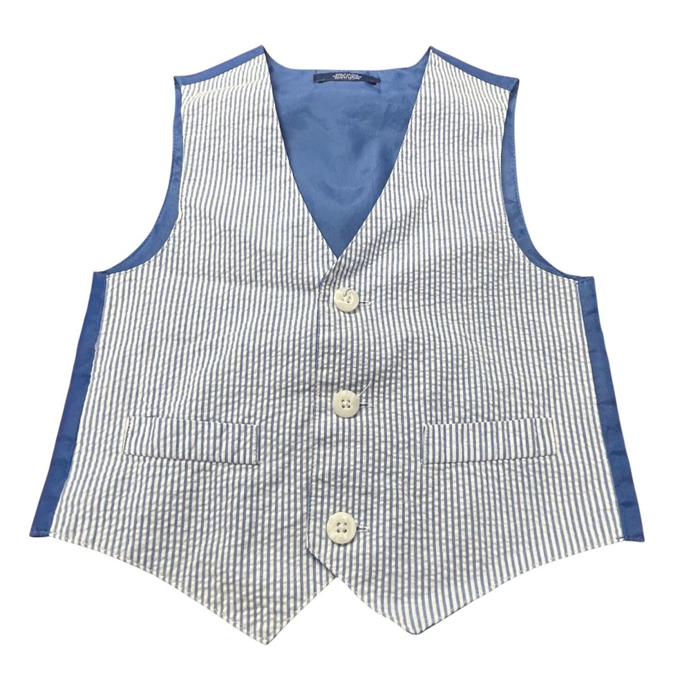 IZOD 4T Blue Dress Vest‎ Ensemble Boys